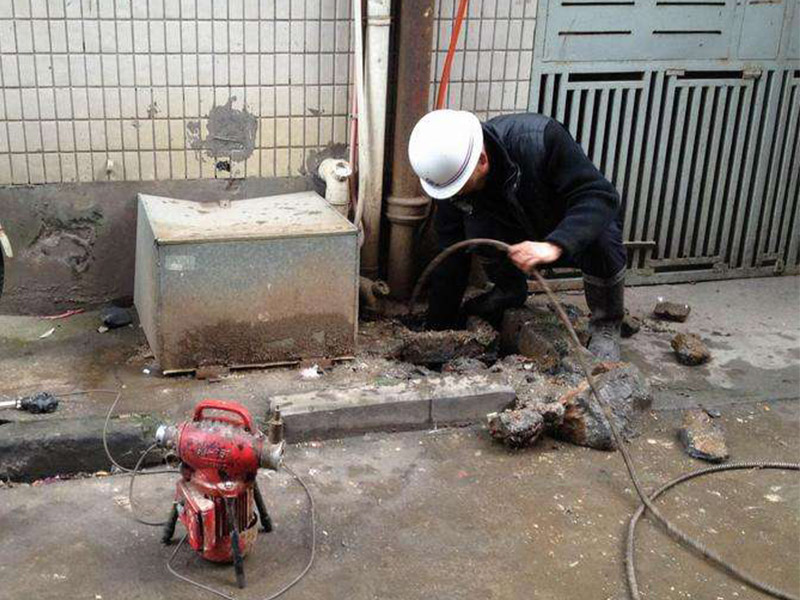 滴道疏通下水道-洗菜池疏通