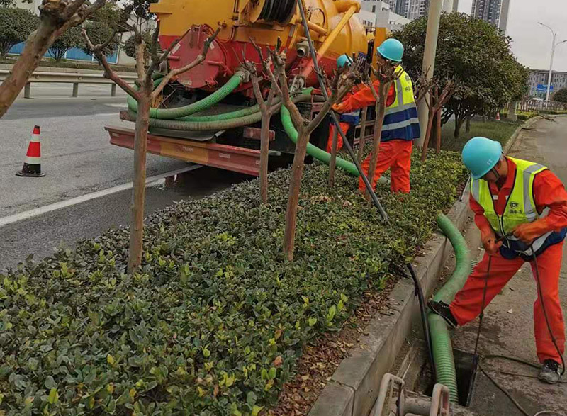 滴道市政管道清淤